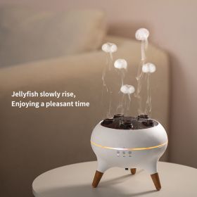 Essential Oil Diffuser 250ML Dancing Jellyfish Aromatherapy Diffuser Humidifier with 7 Colors LED Lights,Remote Control,Plug in for Bedroom,Offic