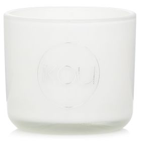 Eco-Luxury Aromacology Natural Wax Candle Glass - Happiness (Coconut &amp; Lime)
