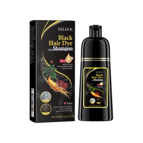 Removing Dandruff And Black Hair Shampoo Black (Option: 1Pc)